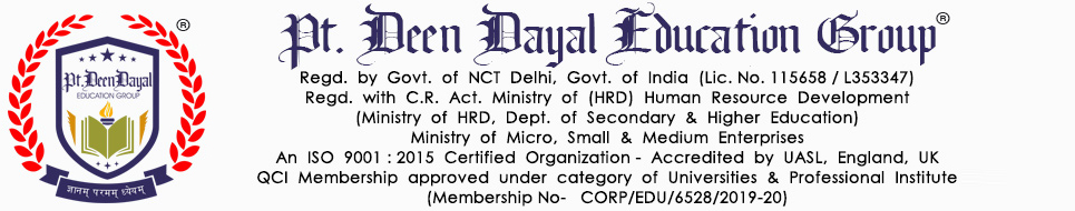 Pt. Deen Dayal Education Group